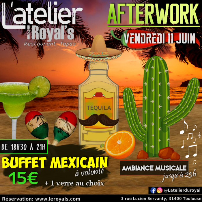 Afterwork buffet mexicain 1106