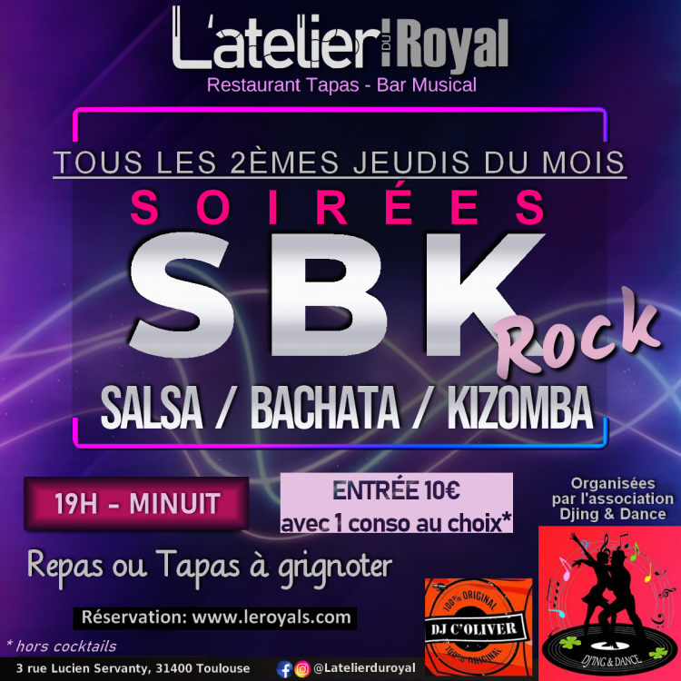 Sbk rock L'atelier du Royal